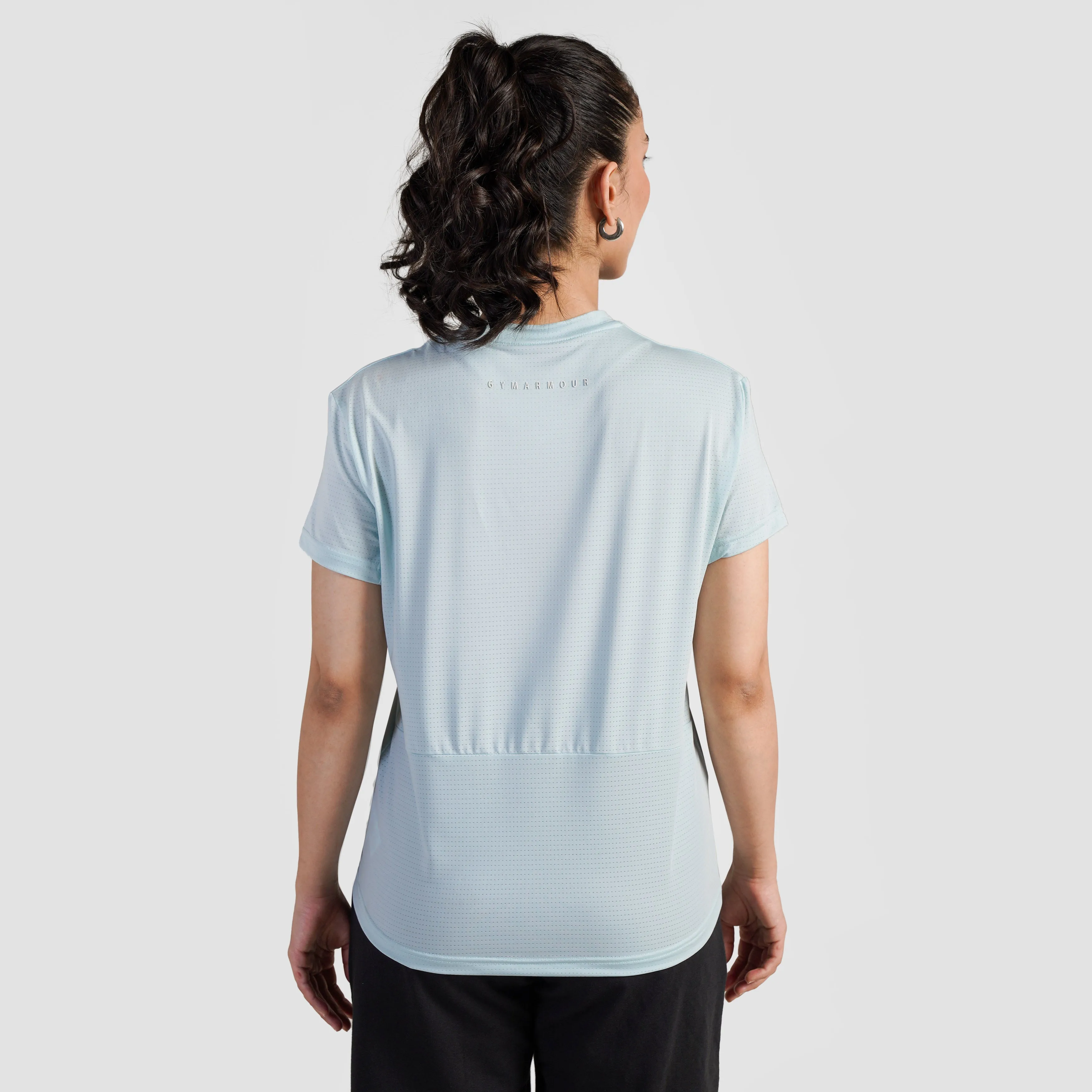 Power Pulse Tee (Light Blue)