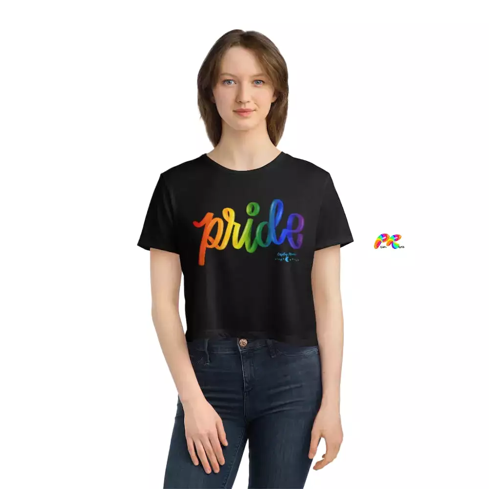 Pride Flowy Crop Top