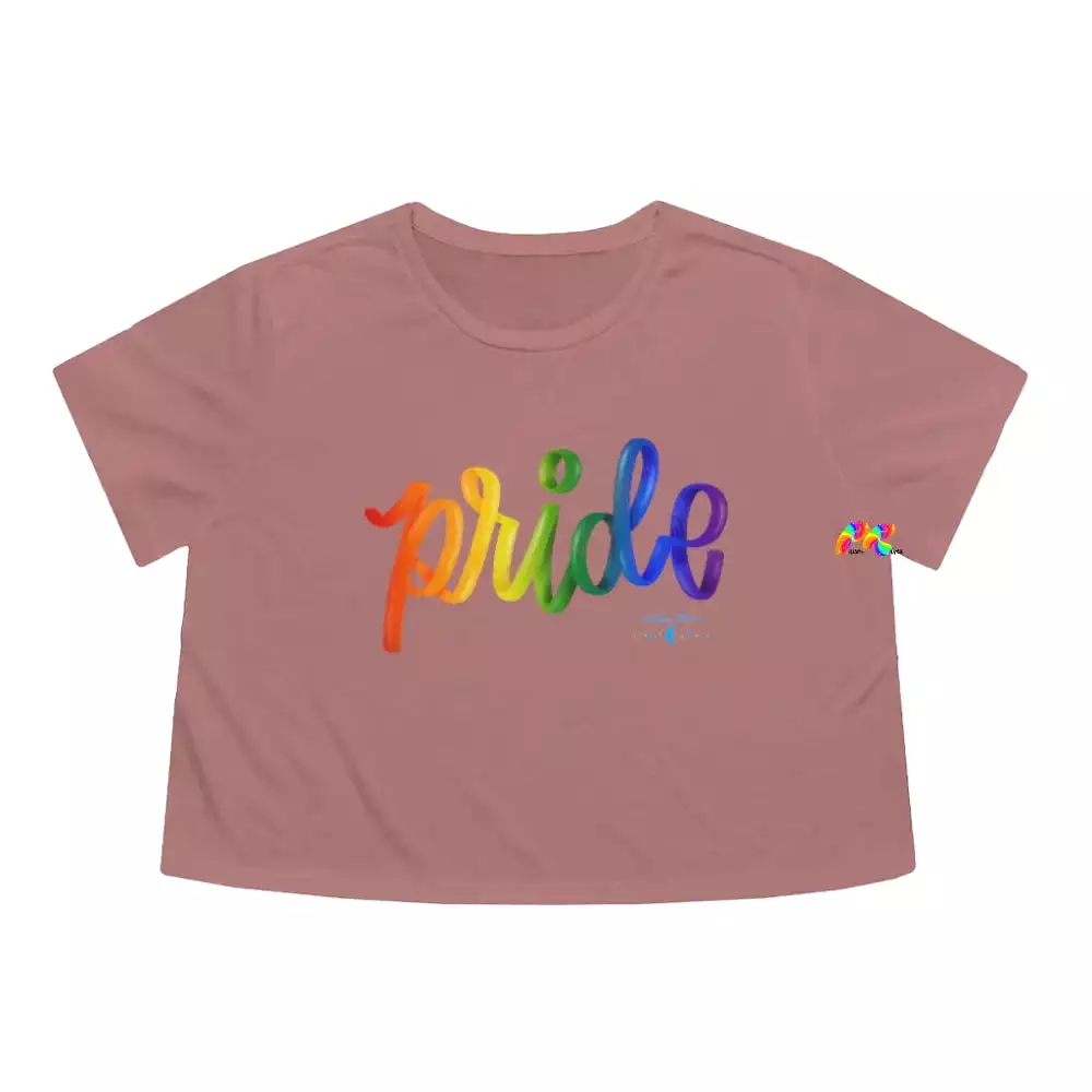 Pride Flowy Crop Top