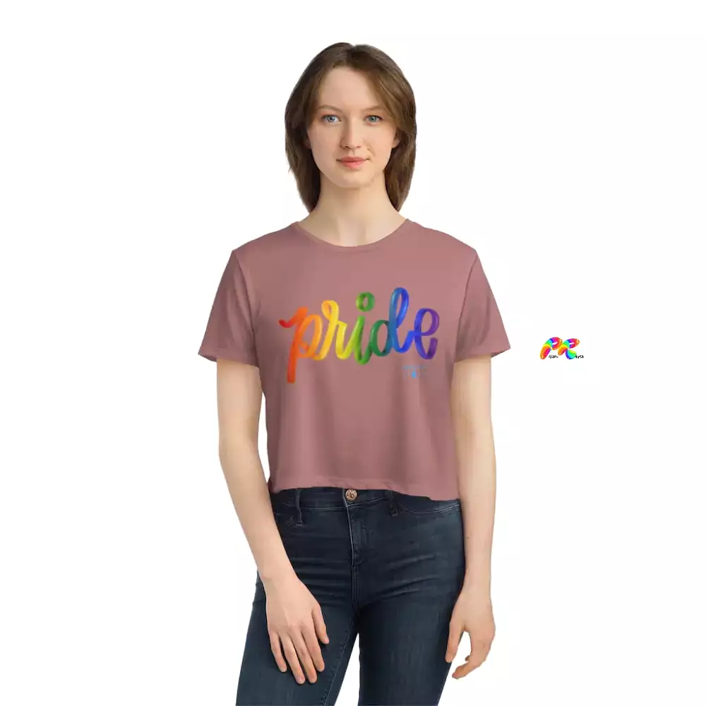 Pride Flowy Crop Top