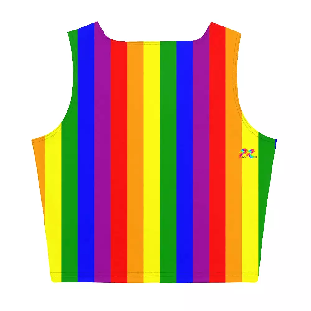 Pride Stripes Crop Top