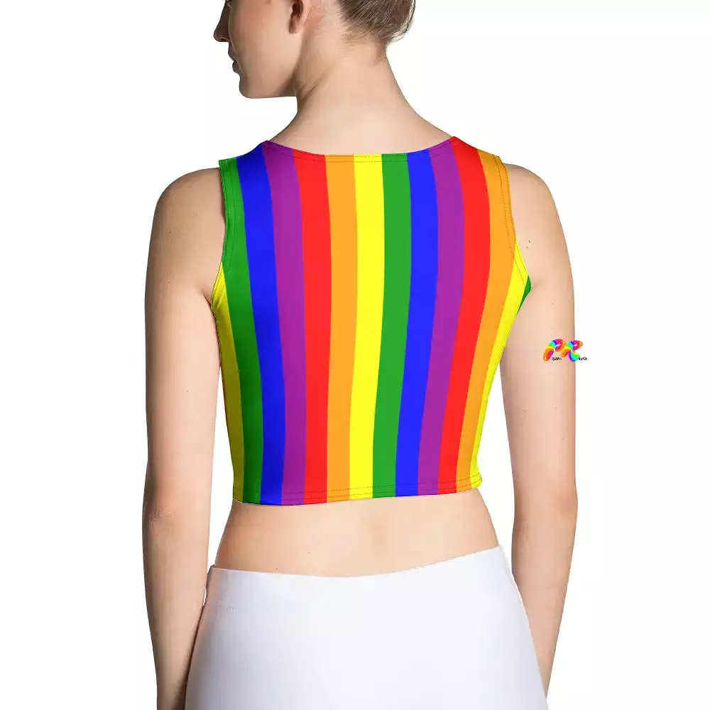 Pride Stripes Crop Top