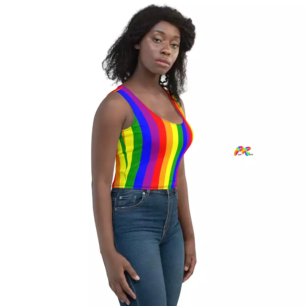 Pride Stripes Crop Top