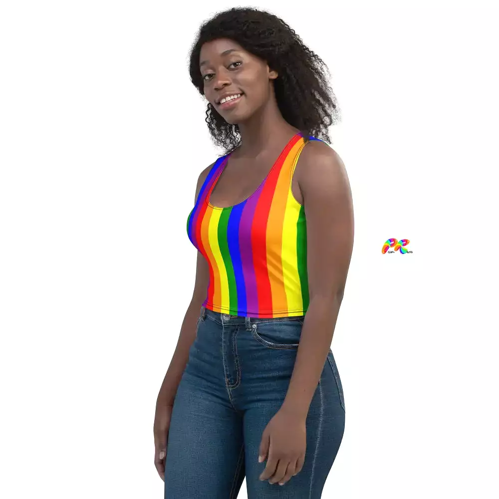 Pride Stripes Crop Top