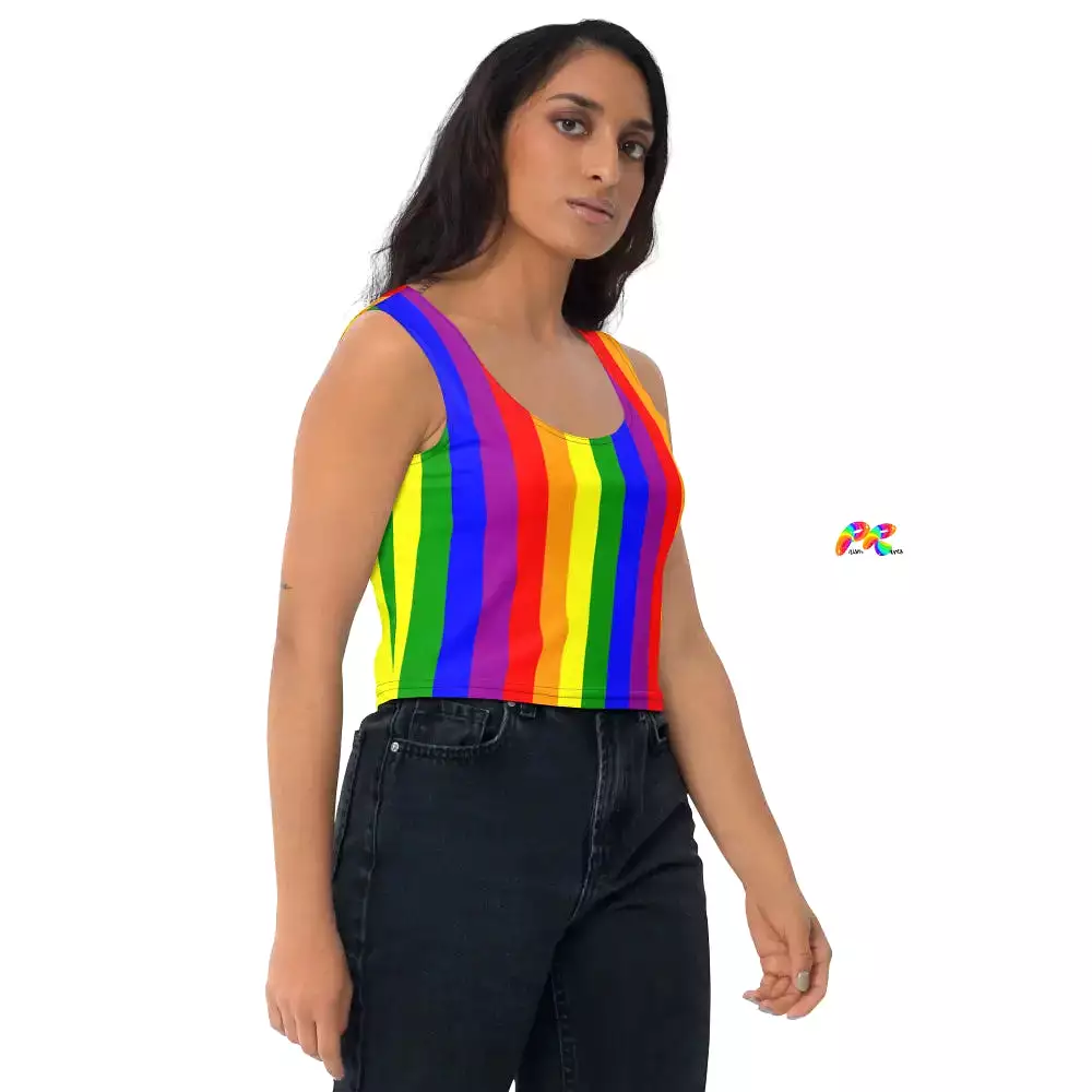 Pride Stripes Crop Top