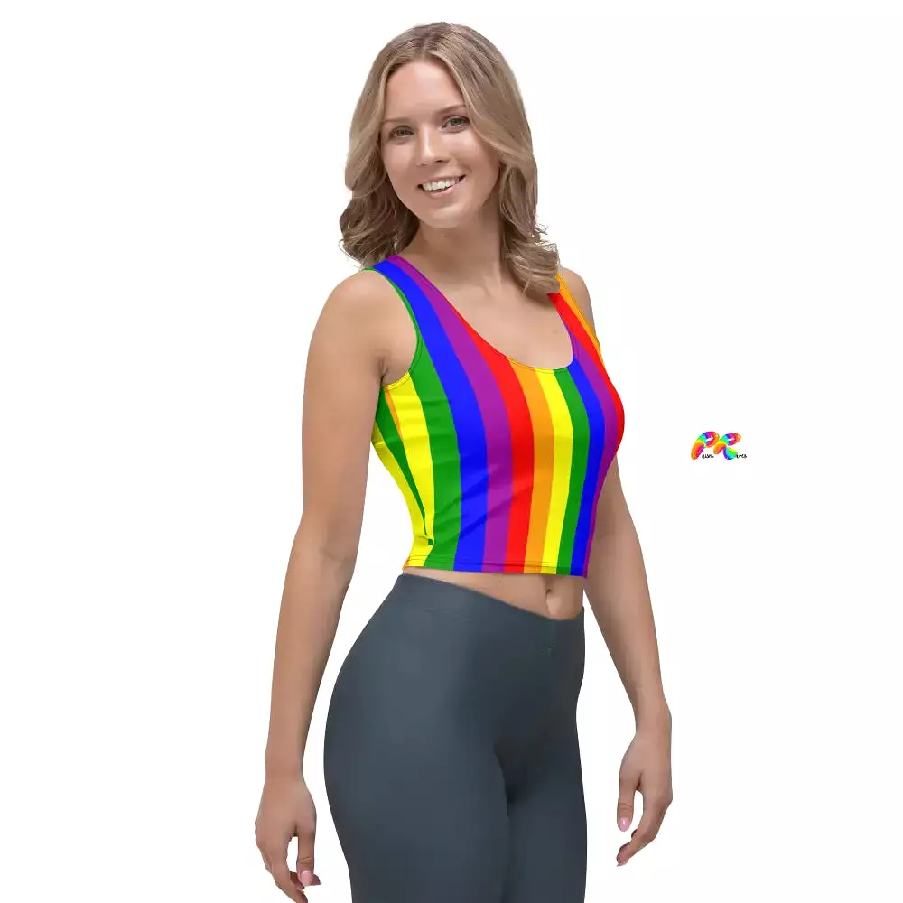 Pride Stripes Crop Top