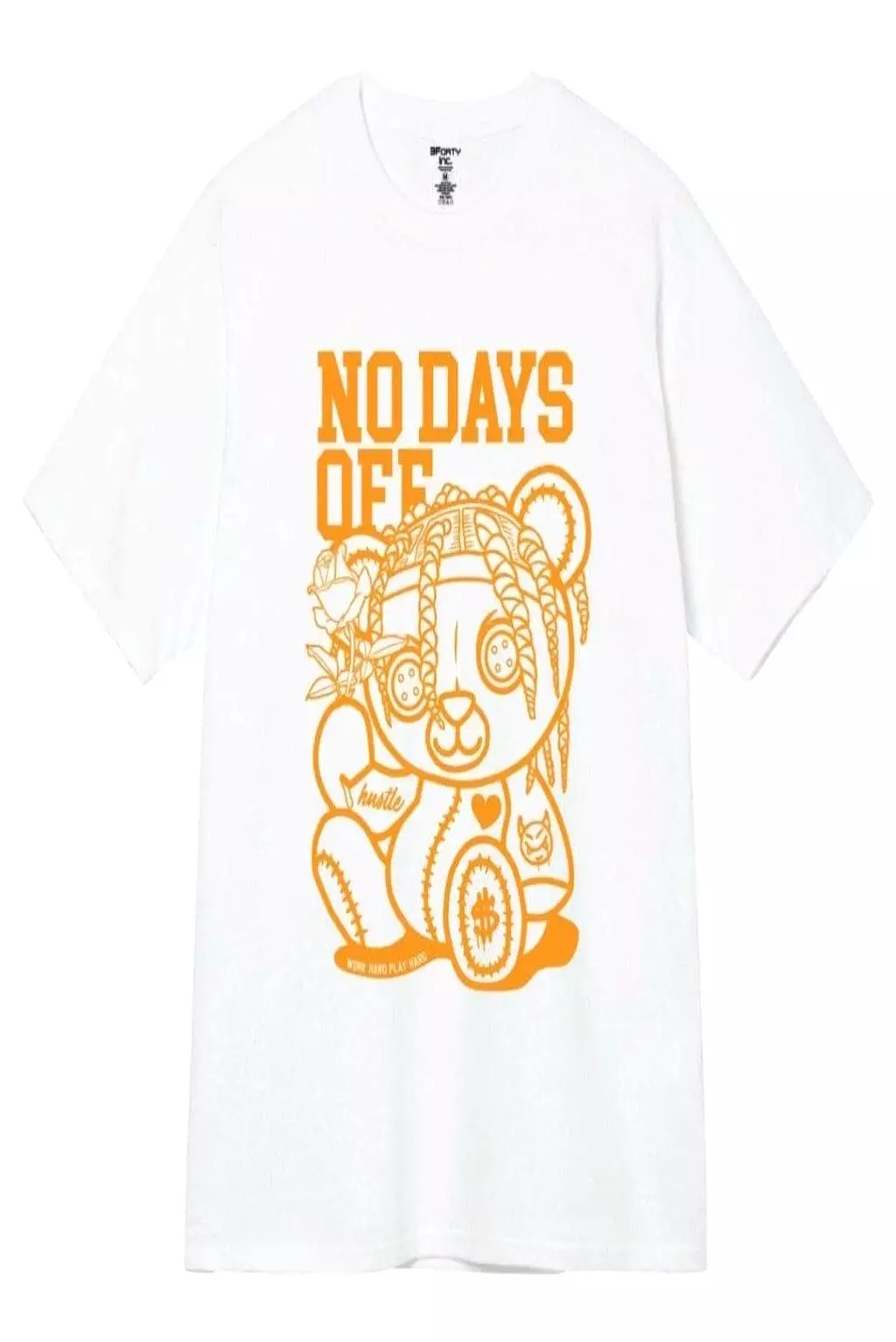 Printed No Days Off Graphic Tee