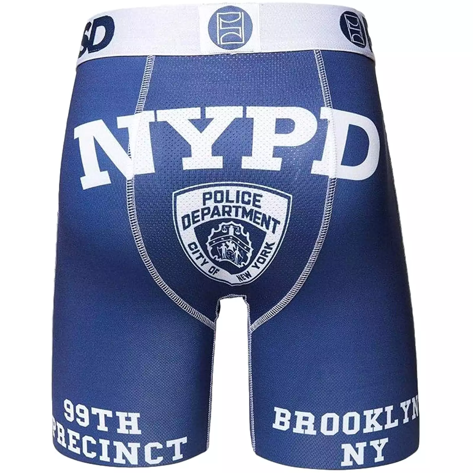 PSD NYPD Print Boxer Men's Bottom Underwear (Refurbished, Without Tags)