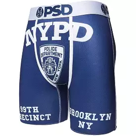 PSD NYPD Print Boxer Men's Bottom Underwear (Refurbished, Without Tags)