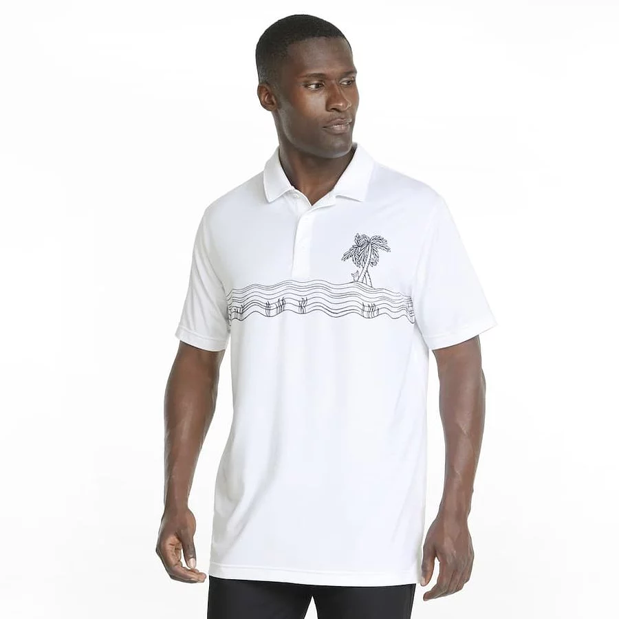 Puma CLOUDSPUN Oasis Men's Golf Polo