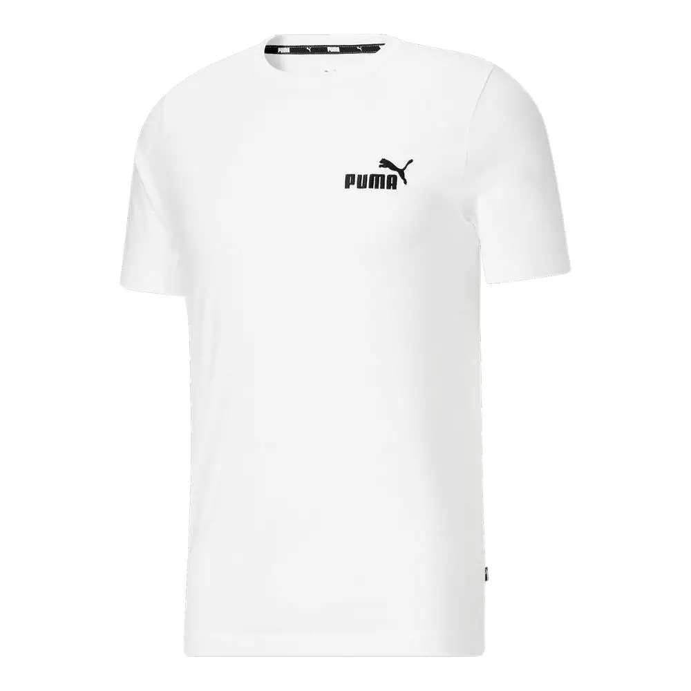 Puma Men's Ess+ Embroidery Logo Tee Shirt