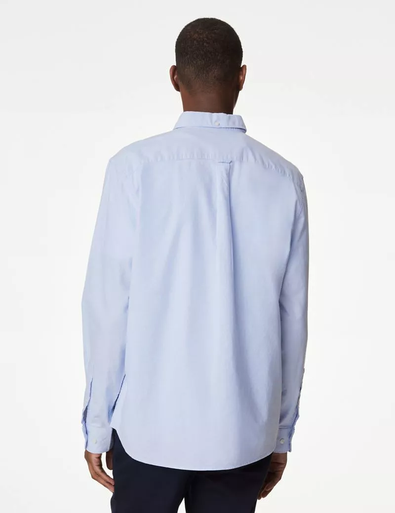 Pure Cotton Oxford Shirt