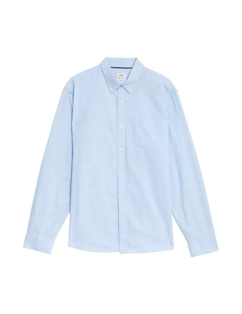 Pure Cotton Oxford Shirt