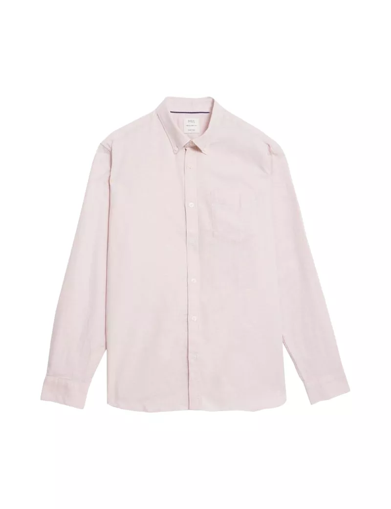 Pure Cotton Oxford Shirt