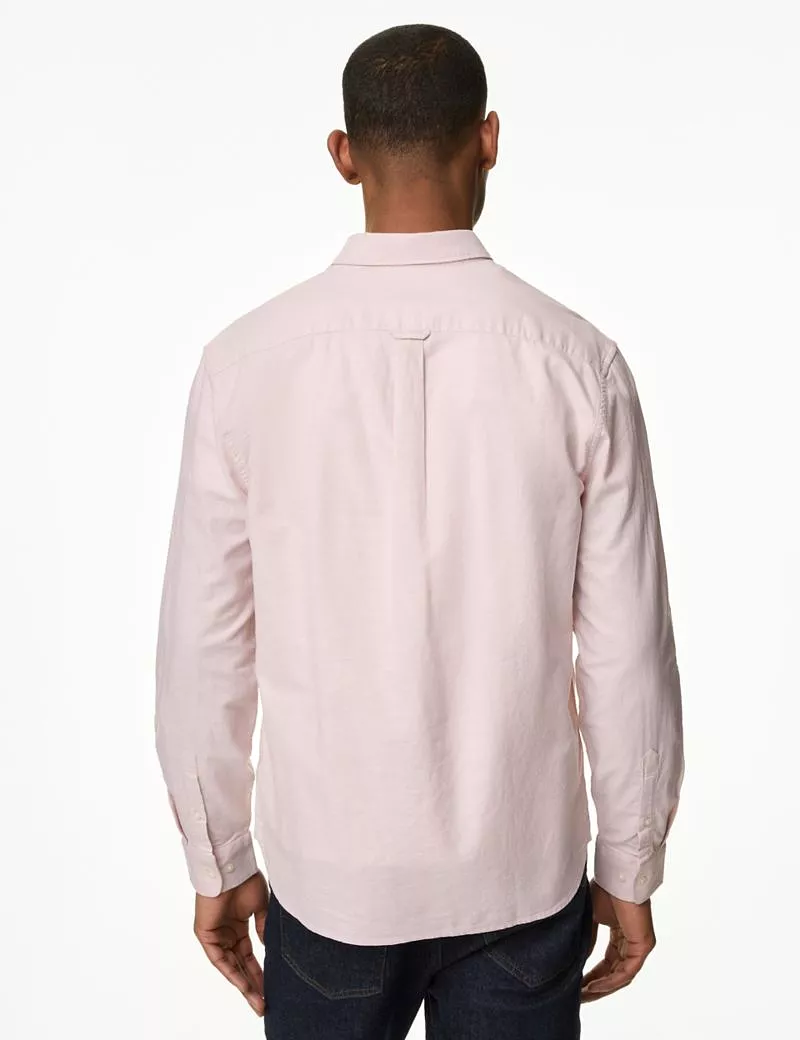 Pure Cotton Oxford Shirt