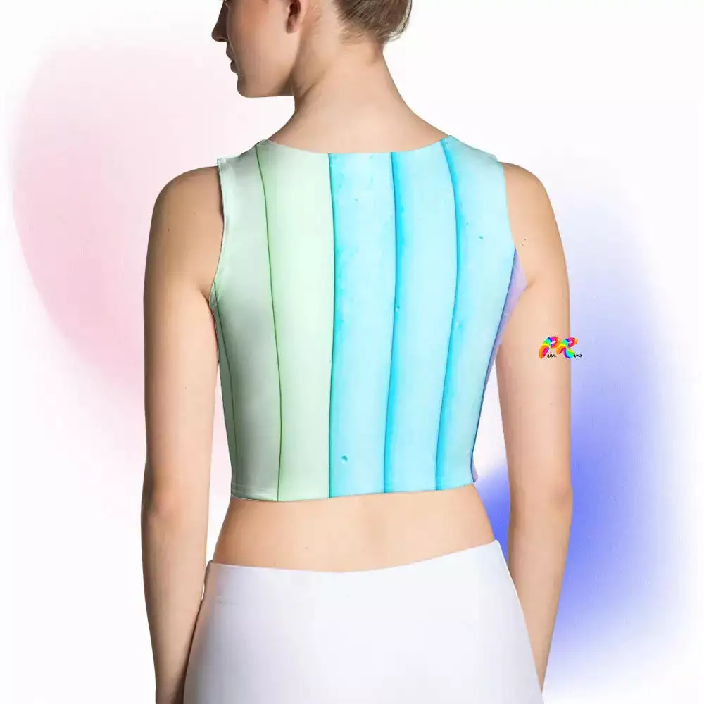 Rainbow LGBTQ/Pride Crop Top