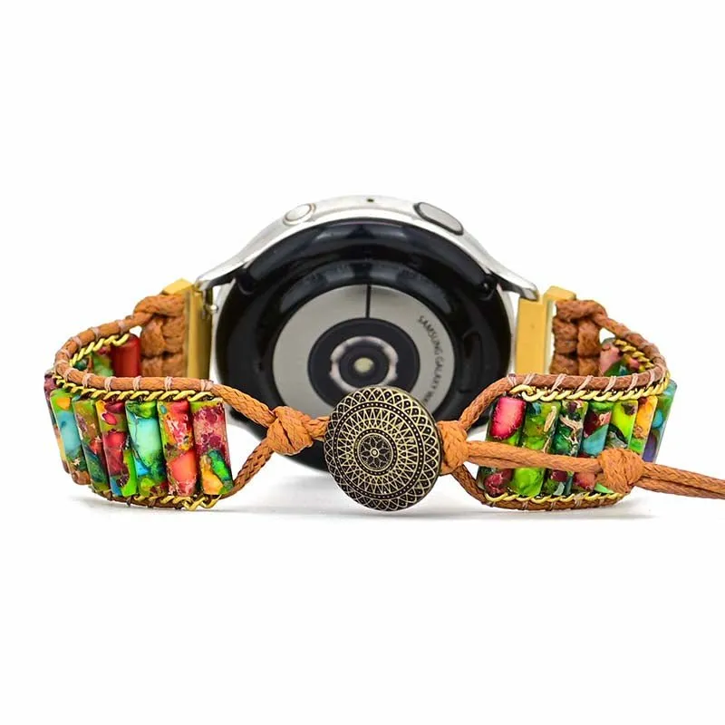 Rainforest Jasper Samsung Galaxy Watch Strap