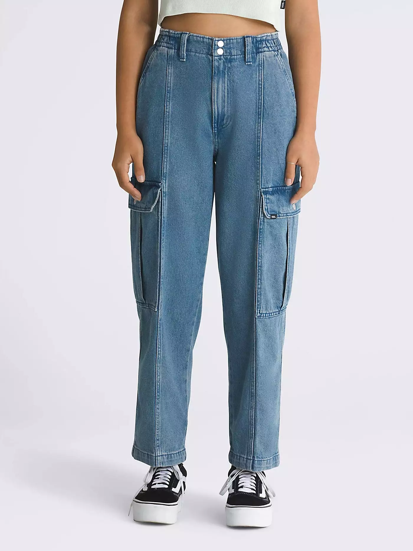 Sidewalk Denim Cargo Jeans