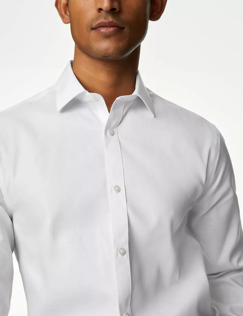 Slim Fit Non Iron Pure Cotton Shirt