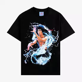 SP x Bruce Lee Water Mens Short Sleeve Shirt (Black)