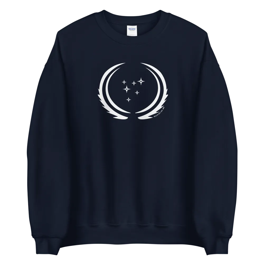 Star Trek: Discovery UFP Flag Fleece Crewneck Sweatshirt