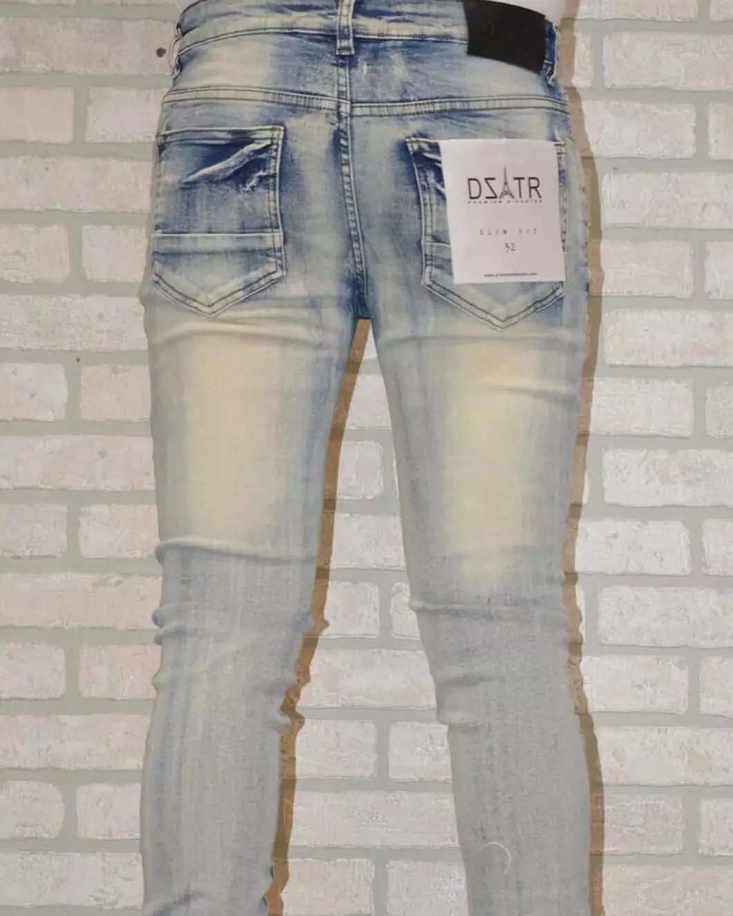 Super Stretch Washed Denim Jean