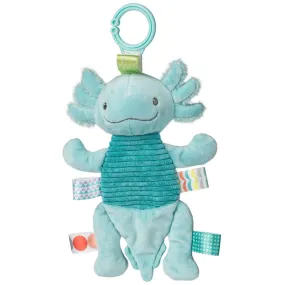 Taggies Axolotl Crinkie, Aqua