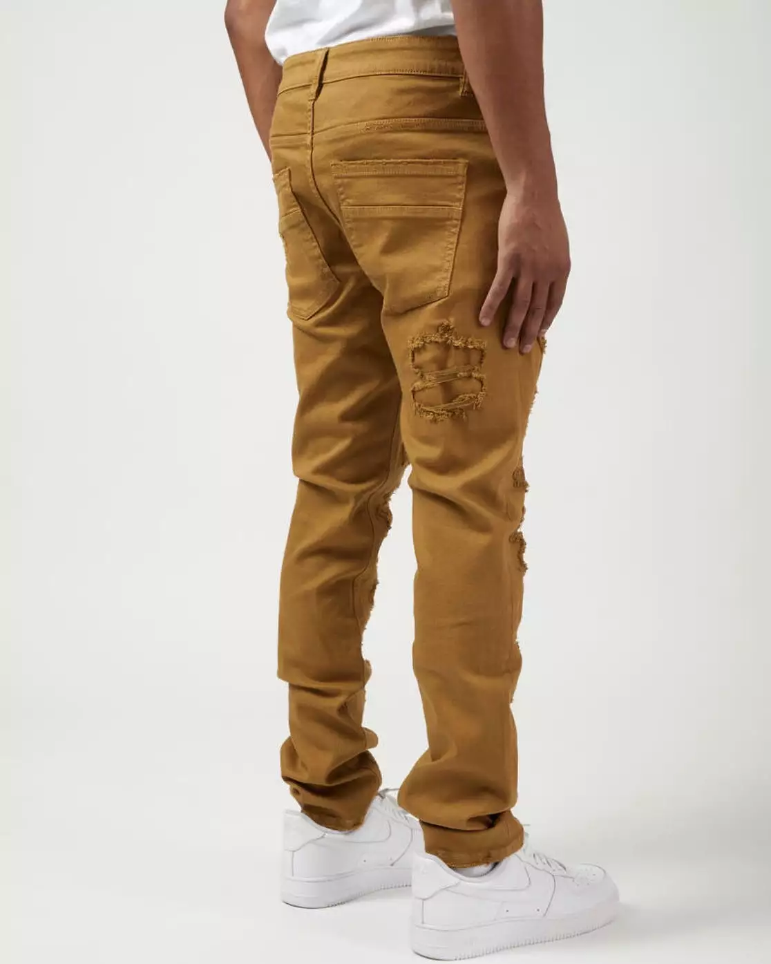 Twill Rip & Repair Jeans