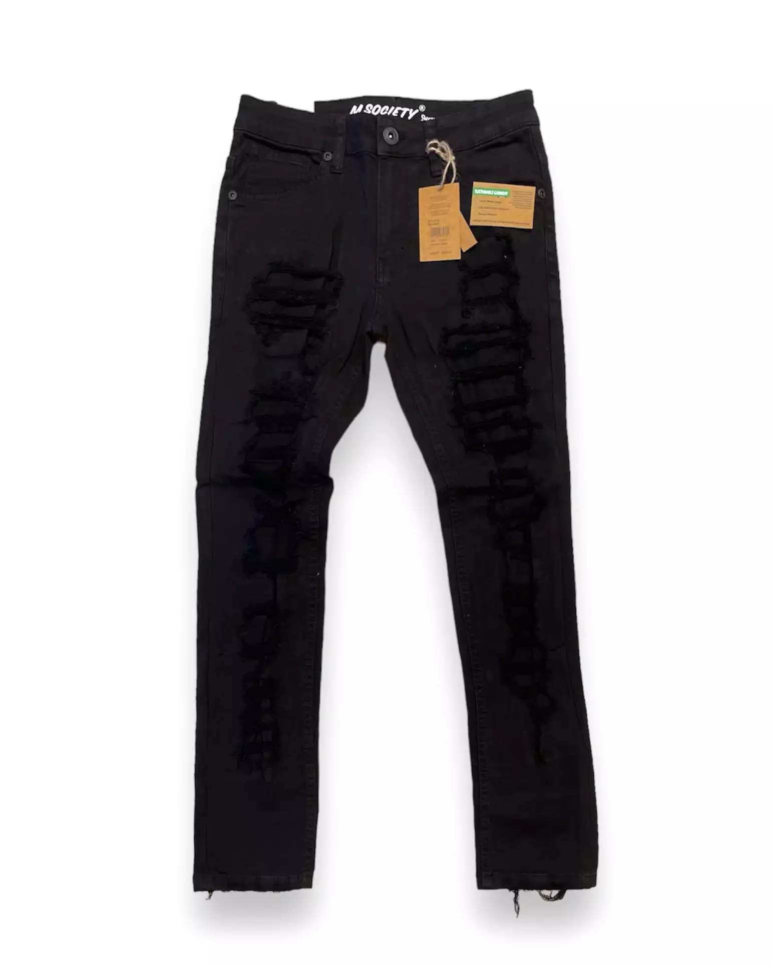 Twill Rip & Repair Jeans