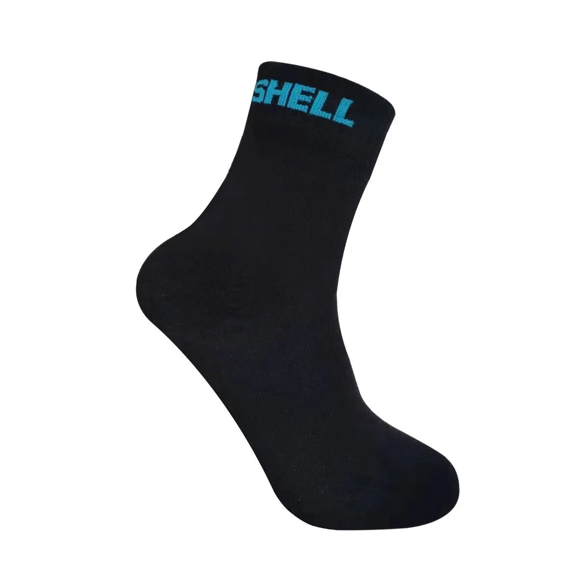 Ultra-Thin Waterproof Sock - Crew - Black