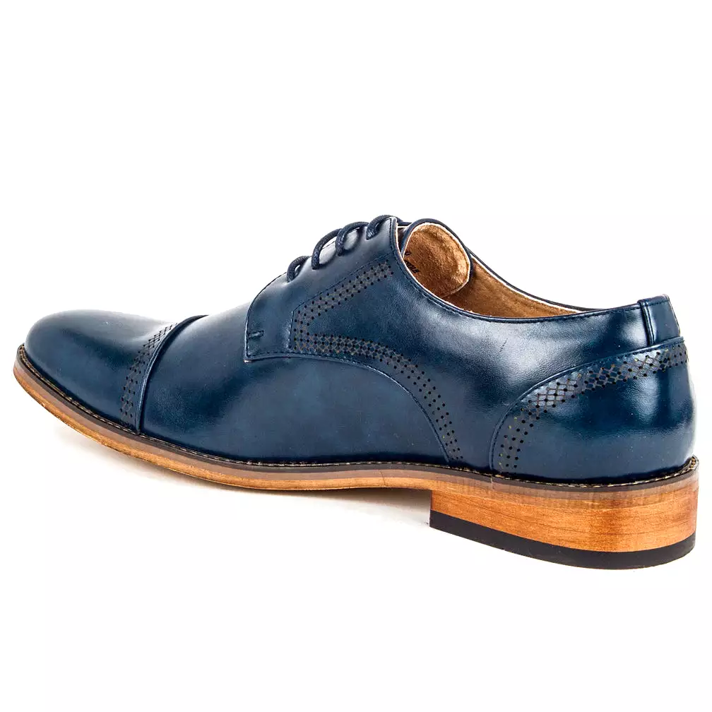 UV Signature Men's Anthony Cap Toe Derby Shoes