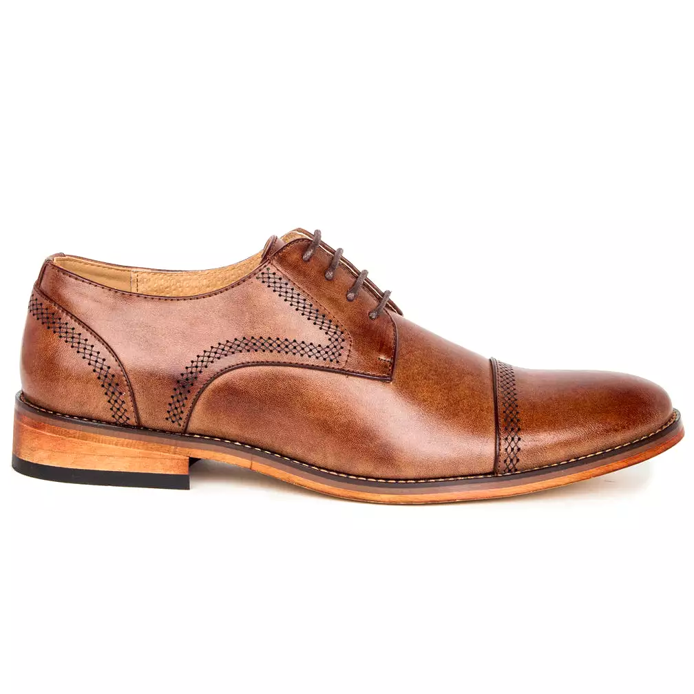 UV Signature Men's Anthony Cap Toe Derby Shoes