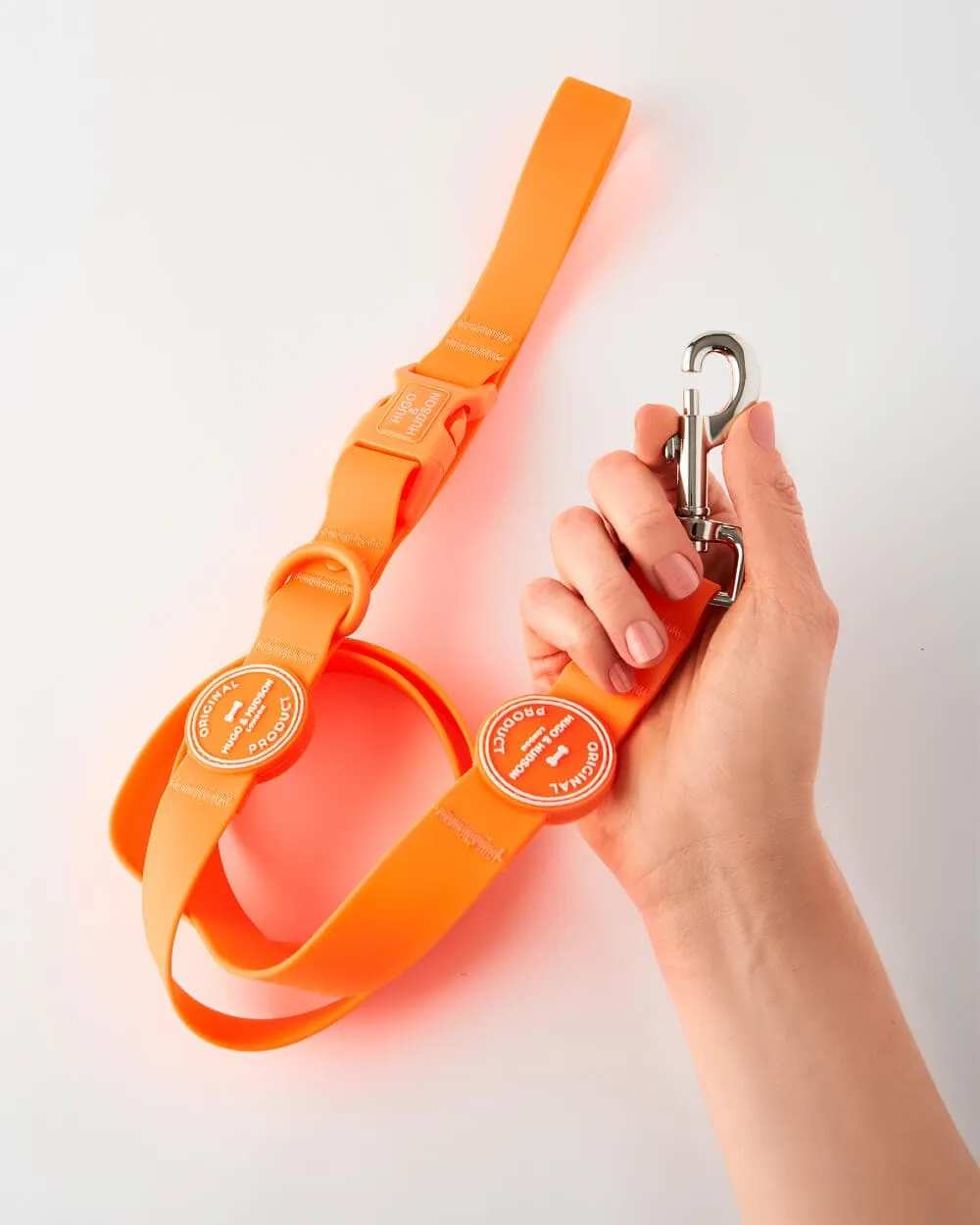 Waterproof Dog Lead - Orange