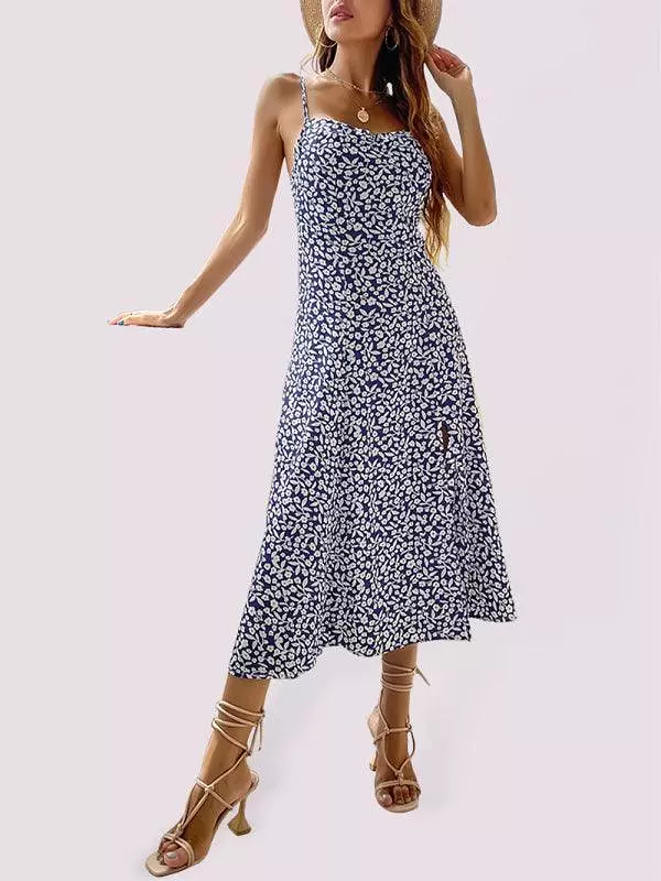 Women Printed Sun Dress