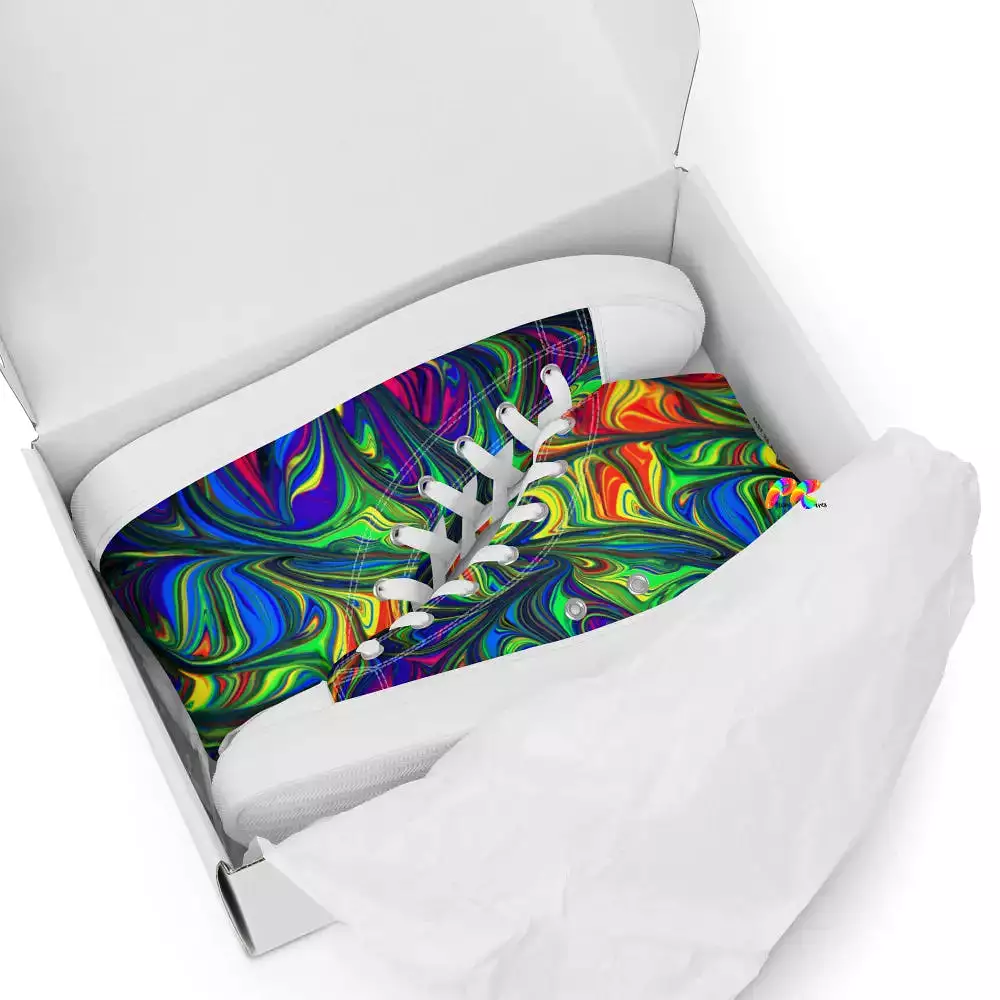 Women’s Pride Paint Canvas Shoes