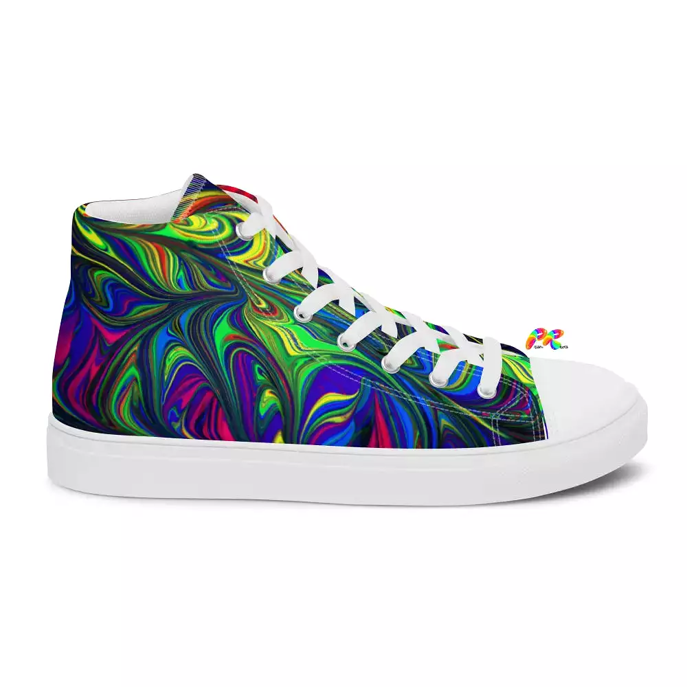 Women’s Pride Paint Canvas Shoes