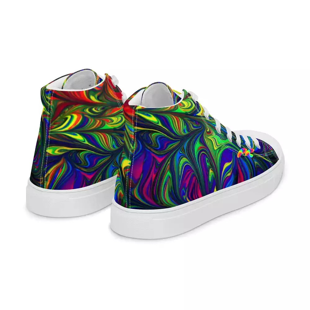 Women’s Pride Paint Canvas Shoes