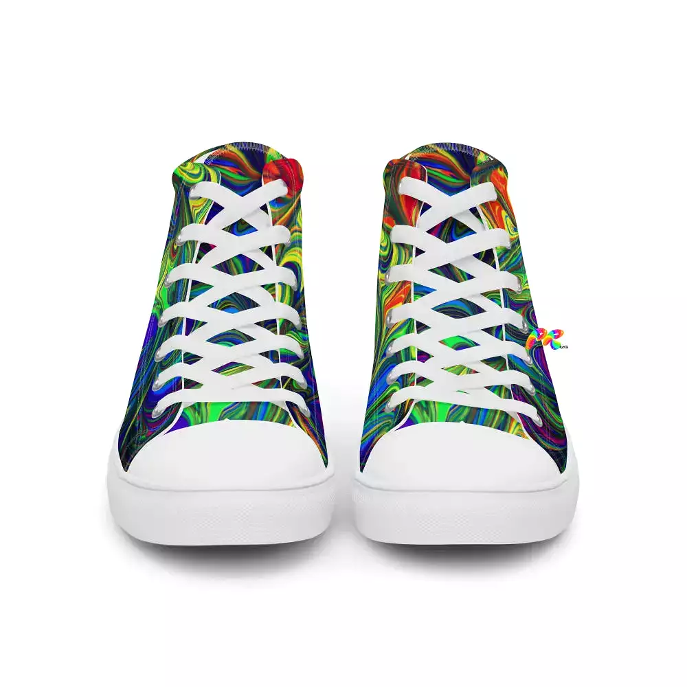 Women’s Pride Paint Canvas Shoes