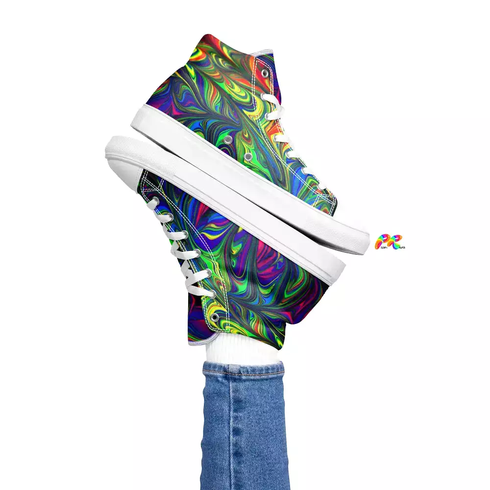 Women’s Pride Paint Canvas Shoes