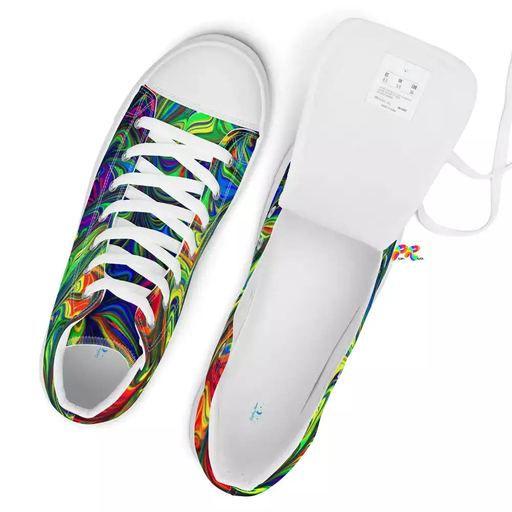 Women’s Pride Paint Canvas Shoes