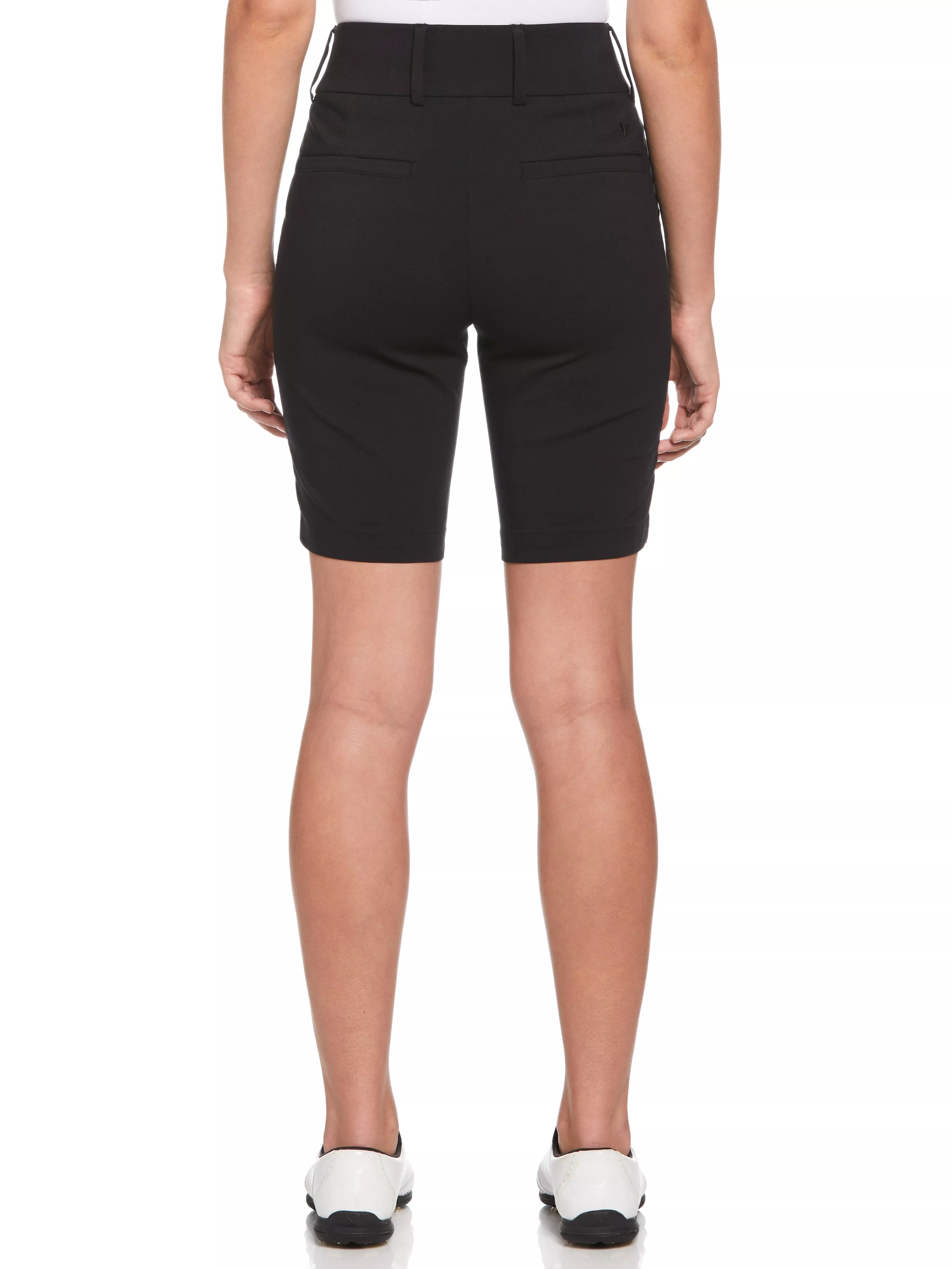 Womens TrueSculpt Pull On Tech Stretch Golf Short