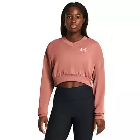 Women's Under Armour Rival Terry Crop Crew