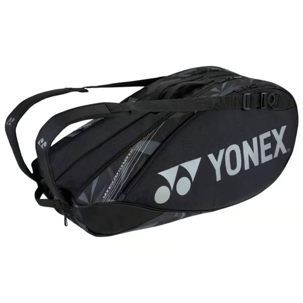 YONEX BA92226EX Pro 6R Badminton Kit Bag (Black)